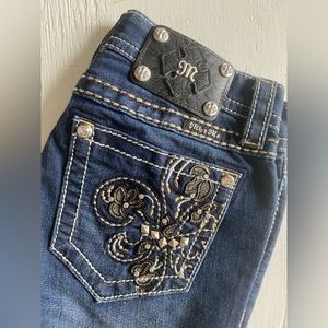 Miss Me signature rise boot Jeans Size 27